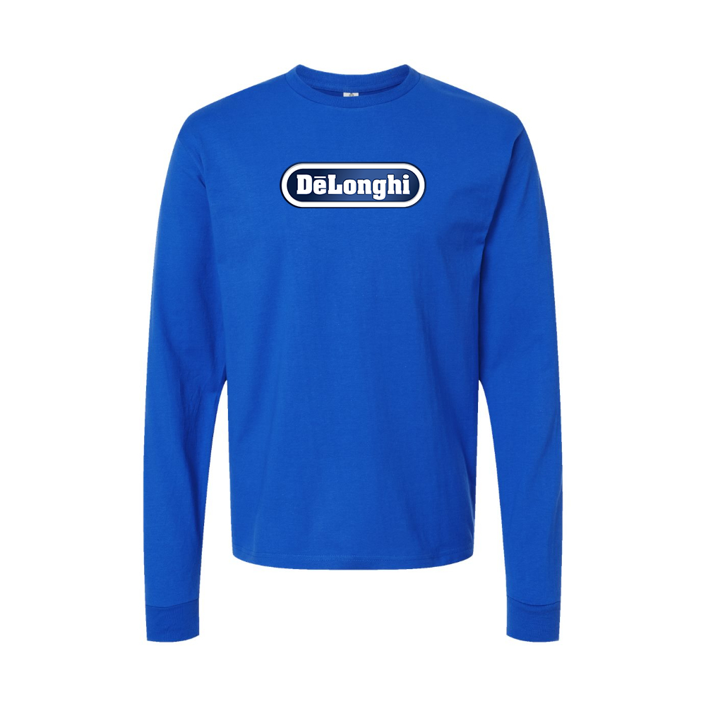 Youth DeLonghi Logo Cotton Long Sleeve T-Shirt