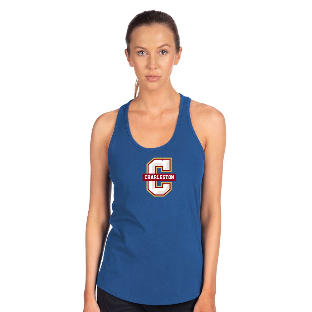 Women's Charleston Cougars Next Level Ideal Racerback Tank