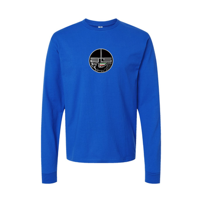 Youth Automobili Turismo e Sport Logo Cotton Long Sleeve T-Shirt