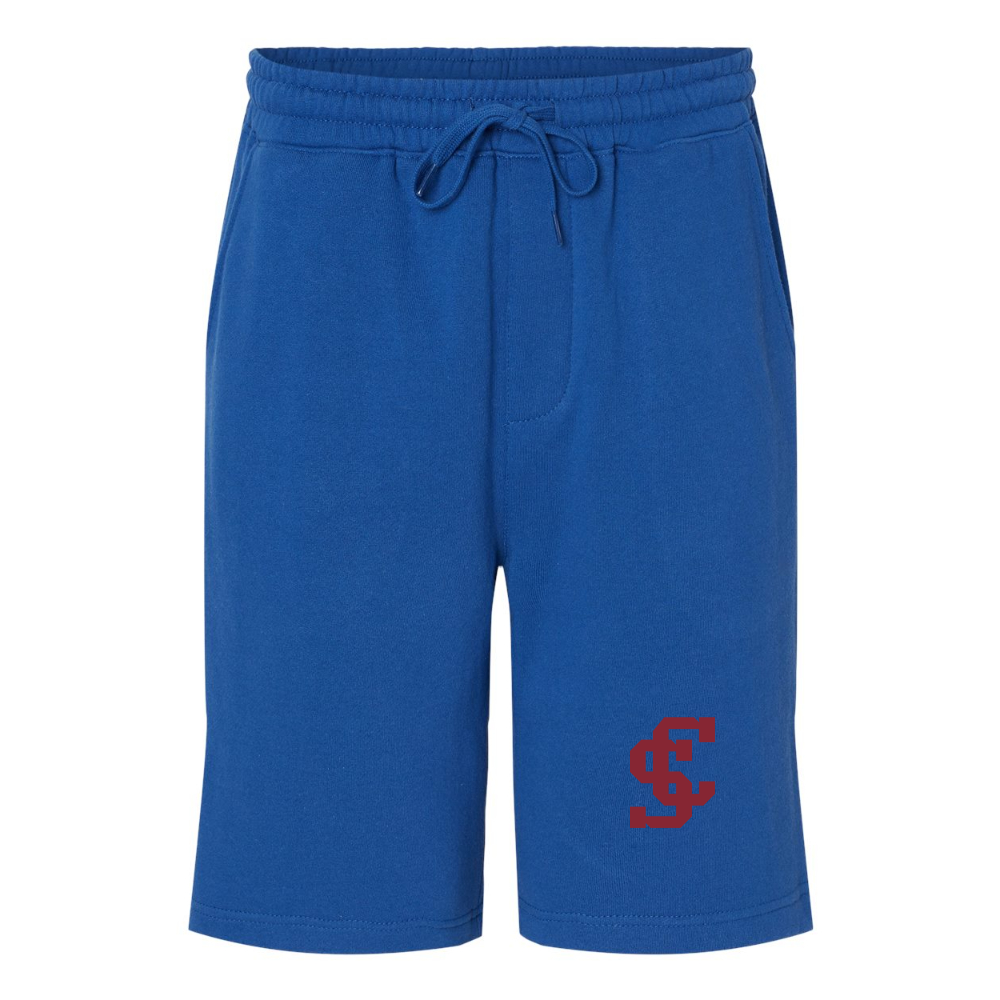 Men's Santa Clara Broncos Logo Independent Trading Co Midweight Fleece Shorts