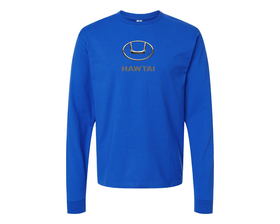 Youth Hawta Logo Cotton Long Sleeve T-Shirt