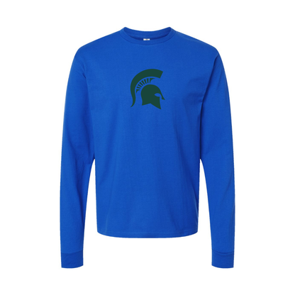 Men's Michigan State Spartans Logo Long Sleeve T-Shirt
