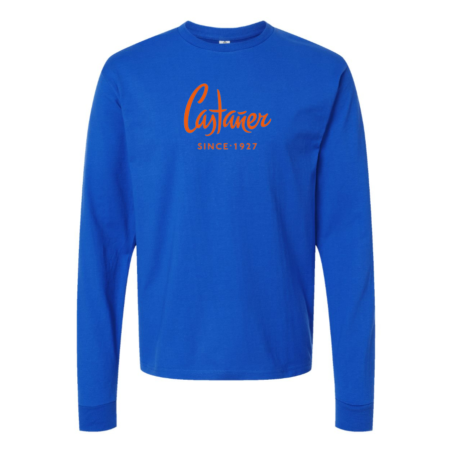 Men's Castaner Logo Cotton Long Sleeve T-Shirt