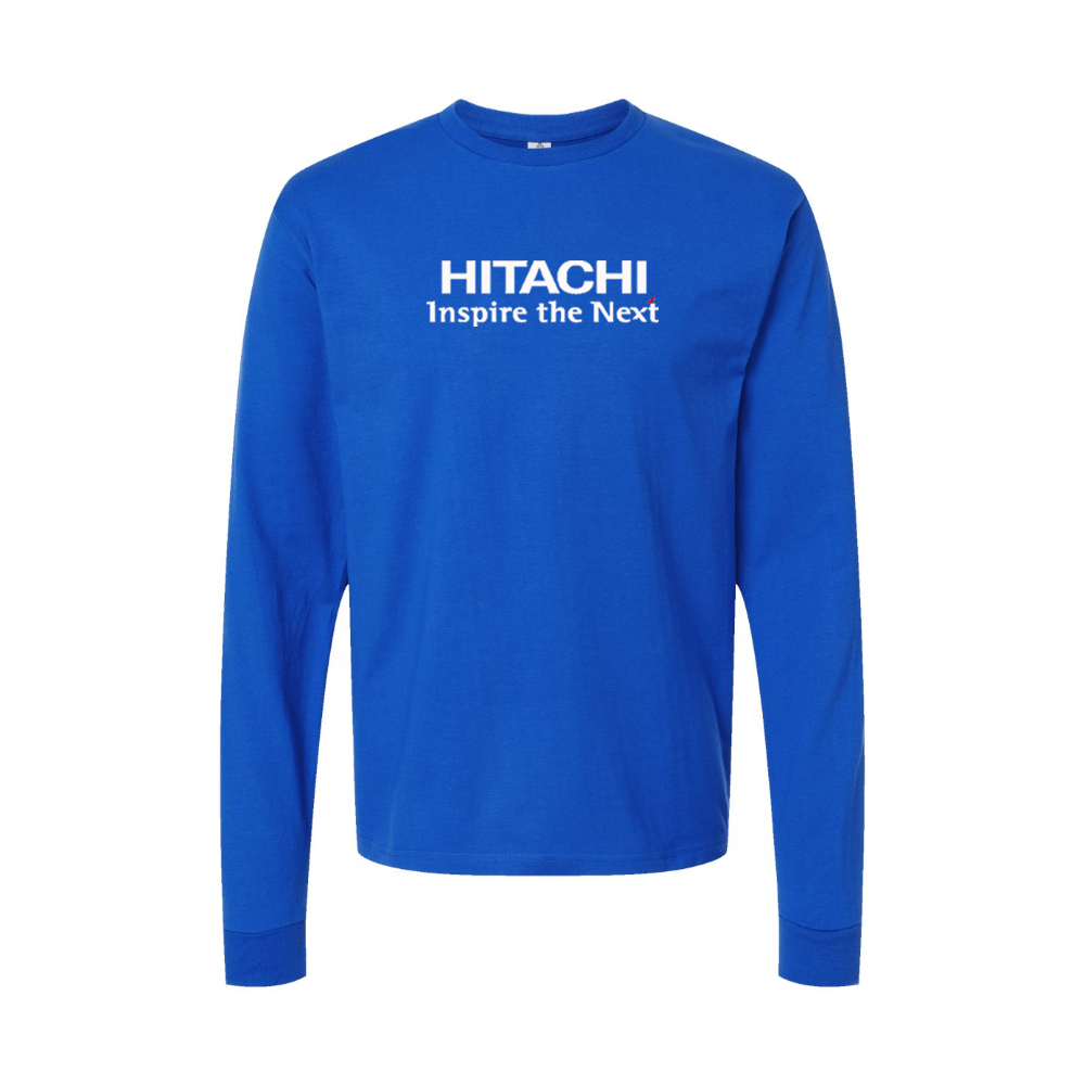 Men's Hitachi Logo Long Sleeve T-Shirt
