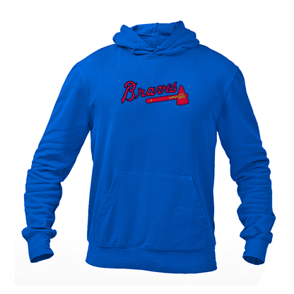 Men's Atlanta Braves Logo Pullover Hoodie