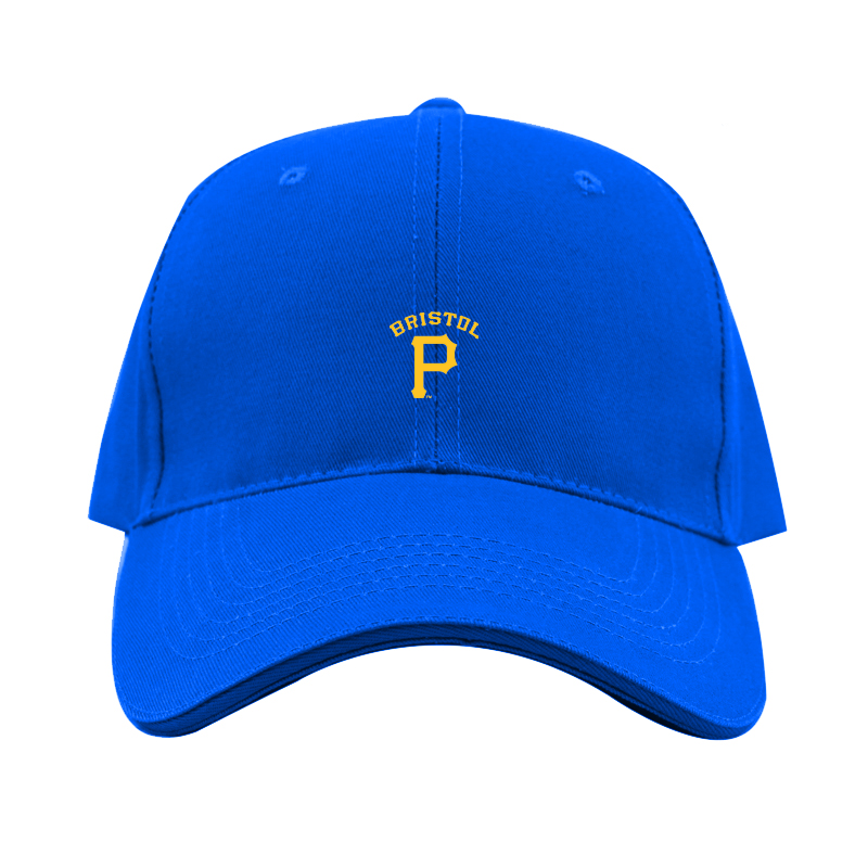 Bristol Pirates  Logo  Dad Baseball Cap Hat