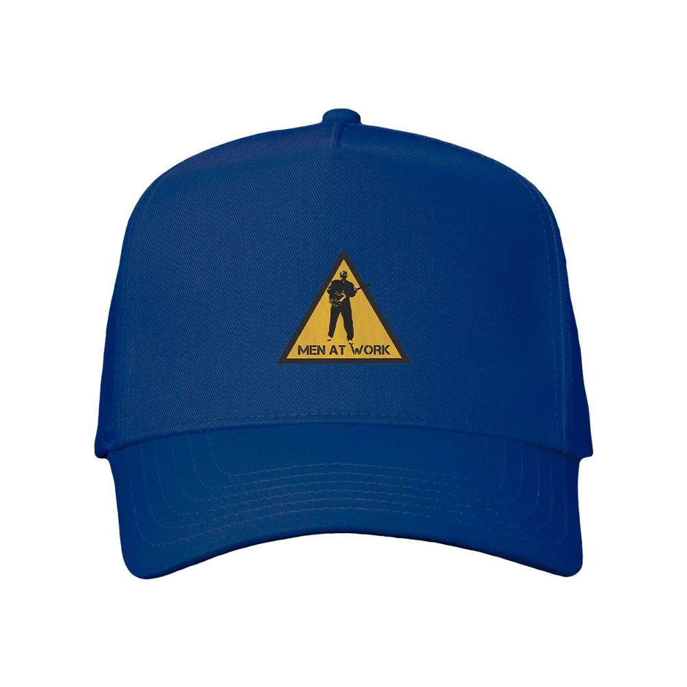 Men at Work Logo Dad Baseball Cap Hat