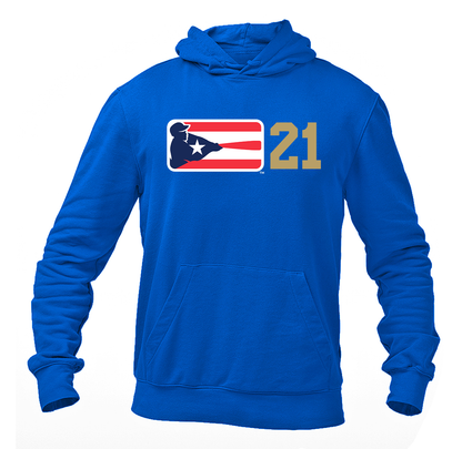 Men's Liga de Beisbol Profesional Roberto Clemente Logo Pullover Hoodie