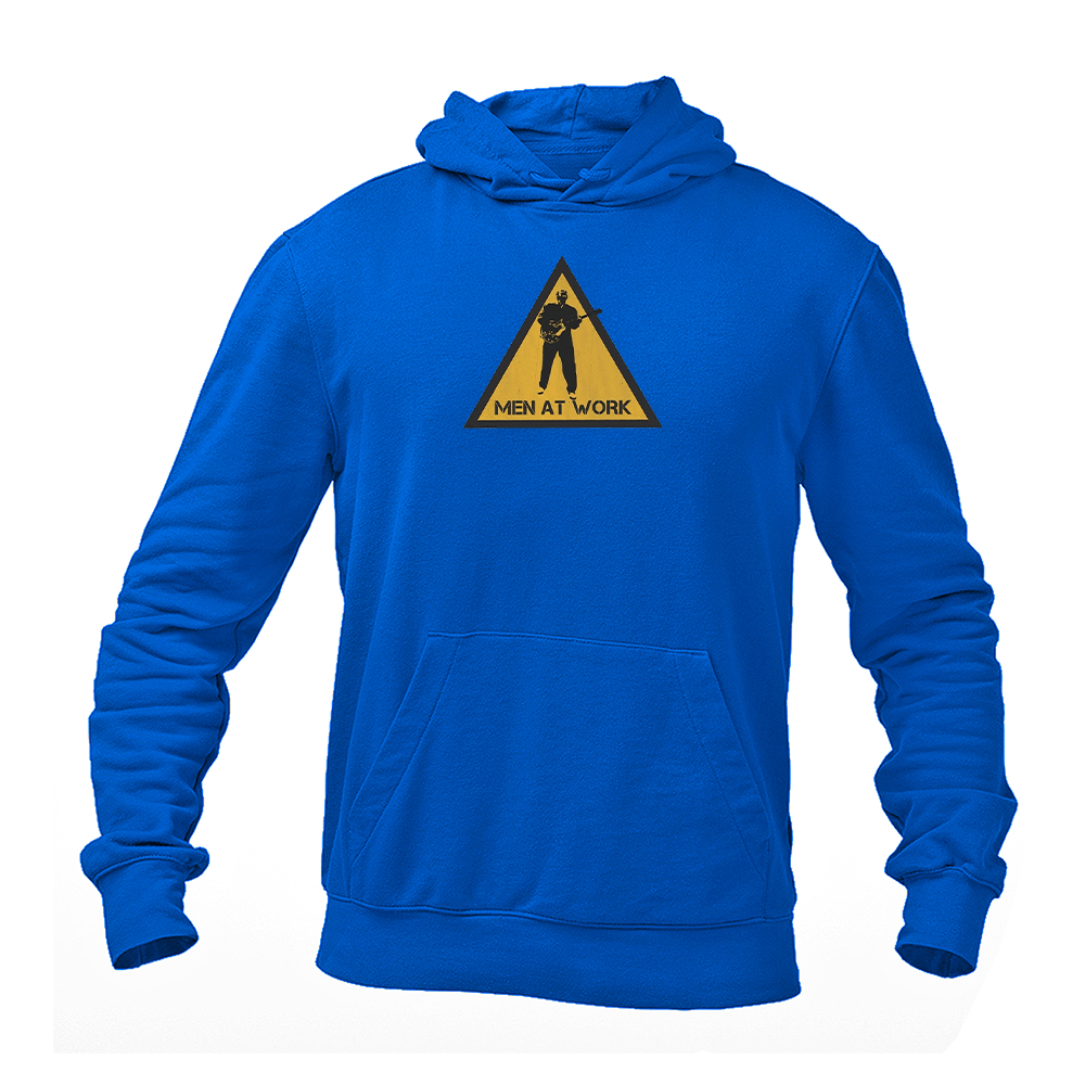 Men's Men at Work Logo  Pullover Hoodie