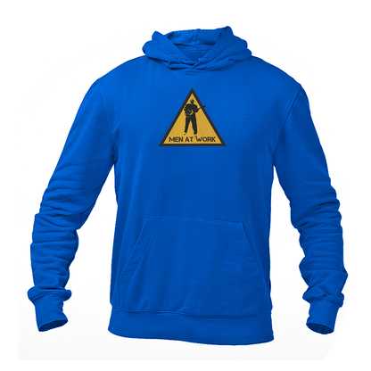 Men's Men at Work Logo  Pullover Hoodie