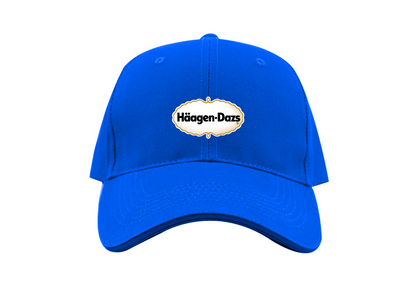 Haagen Dazs Logo Dad Baseball Cap Hat