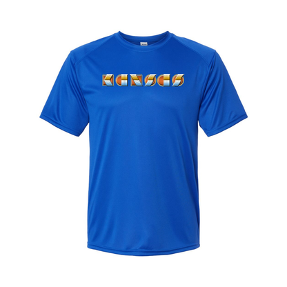 Men's Kansas Logo Polyester T-Shirt