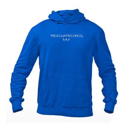 Men's Tres Cuatro Cinco Logo Pullover Hoodie