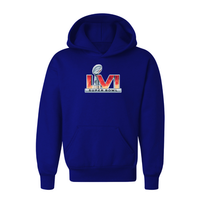 Youth Superbowl LVI Logo  Pullover Hoodie