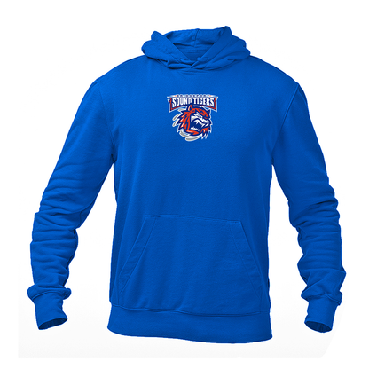 Men's Bridgeport Sound Tigers Logo Pullover Hoodie