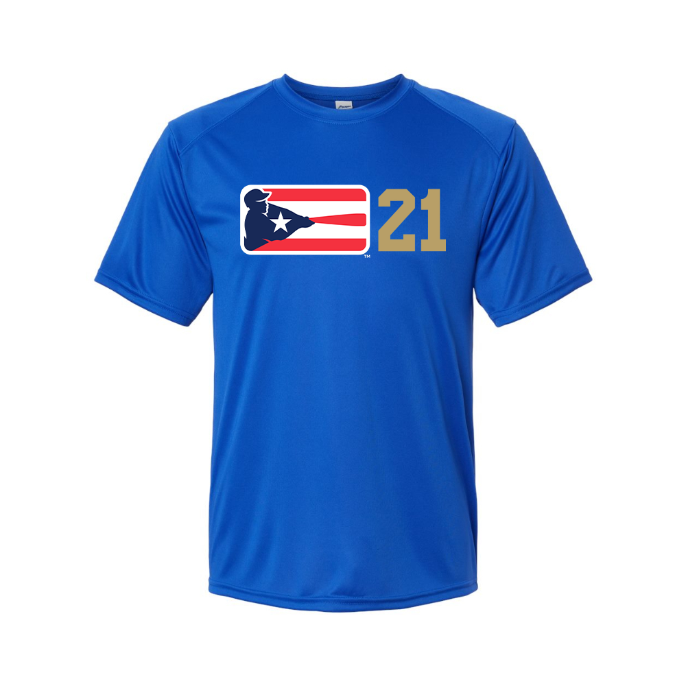 Men's Liga de Beisbol Profesional Roberto Clemente Logo Performance T-Shirt