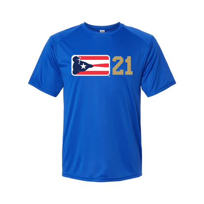 Men's Liga de Beisbol Profesional Roberto Clemente Logo Performance T-Shirt