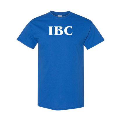 Men IBC Logo Cotton T-Shirt