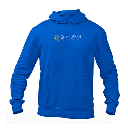Men's Quality Food Logo Pullover Hoodie