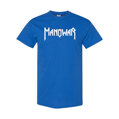 Men's Manowar Logo Cotton T-Shirt
