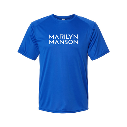 Men's Marilyn Manson  Logo Performance T-Shirt