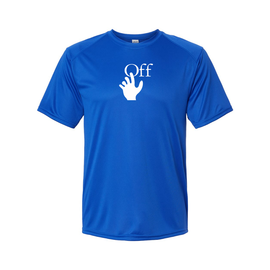 Men's Off-White Hand Logo Performance T-Shirt