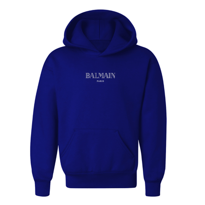 Youth  Balmain Logo  Pullover Hoodie