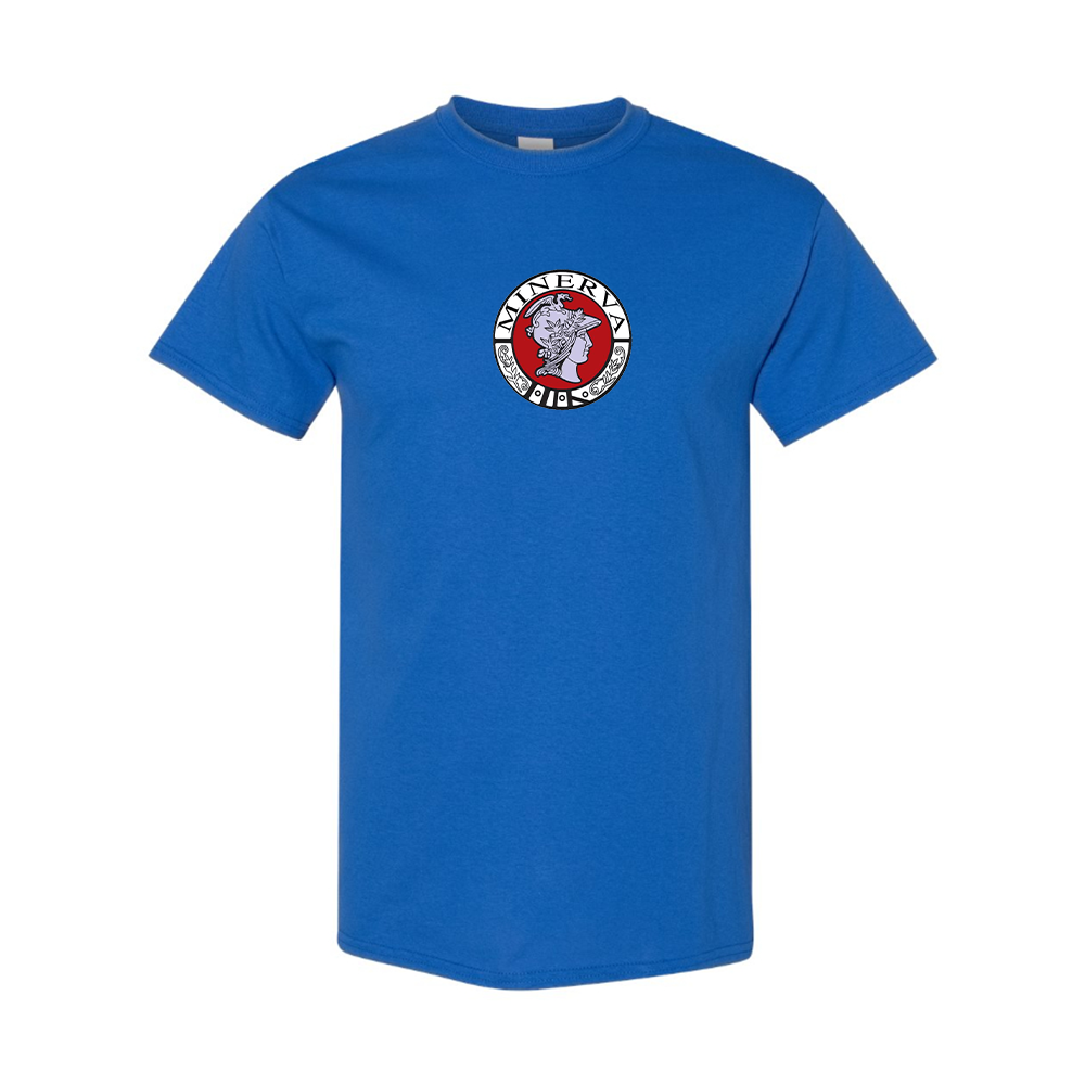 Men's Minerva Automobile Logo Cotton T-Shirt