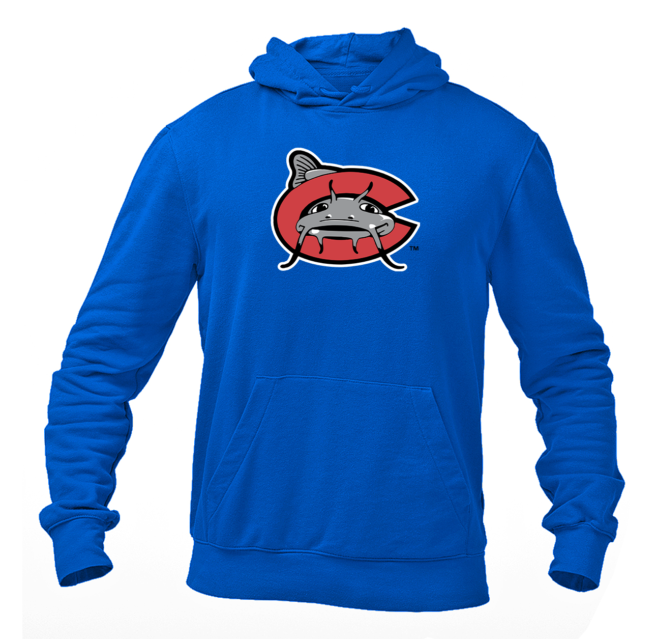 Men's Carolina Mudcats  Logo Pullover Hoodie