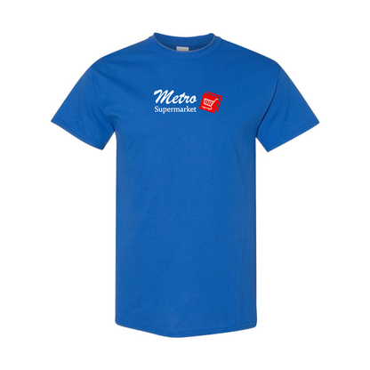 Men's Metro Supermarket Logo   Cotton T-Shirt