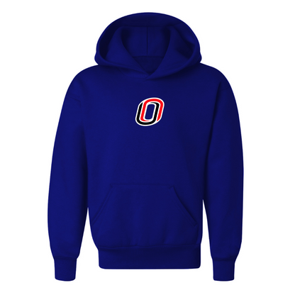 Youth Nebraska Omaha Mavericks Logo Pullover Hoodie