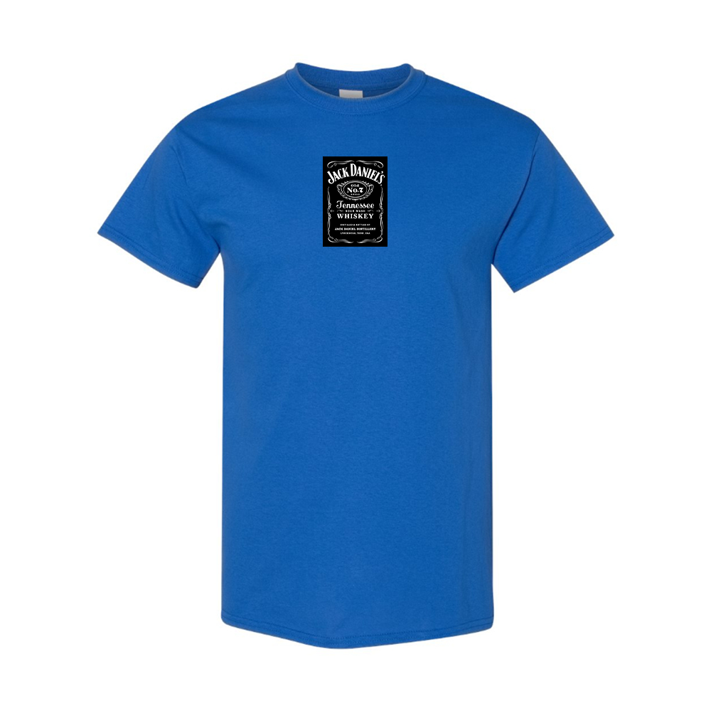Men's Jack Daniels Logo Cotton T-Shirt