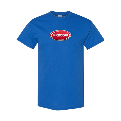 Men's Microcar Logo Cotton T-Shirt