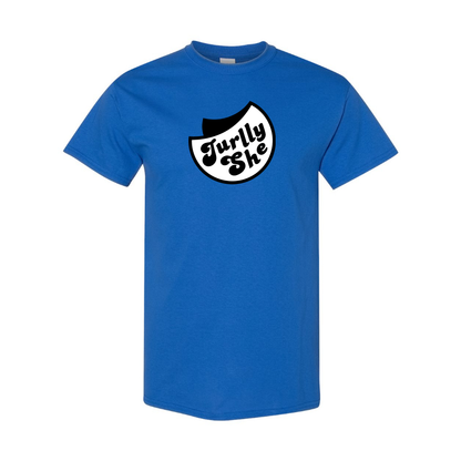 Men's Jurllyshe Logo Cotton T-Shirt