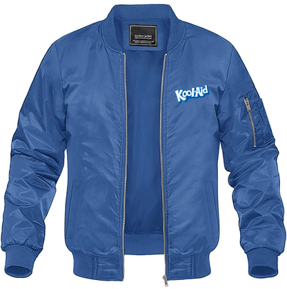Men's kool-Aid Lightweight Bomber Jacket - Blue