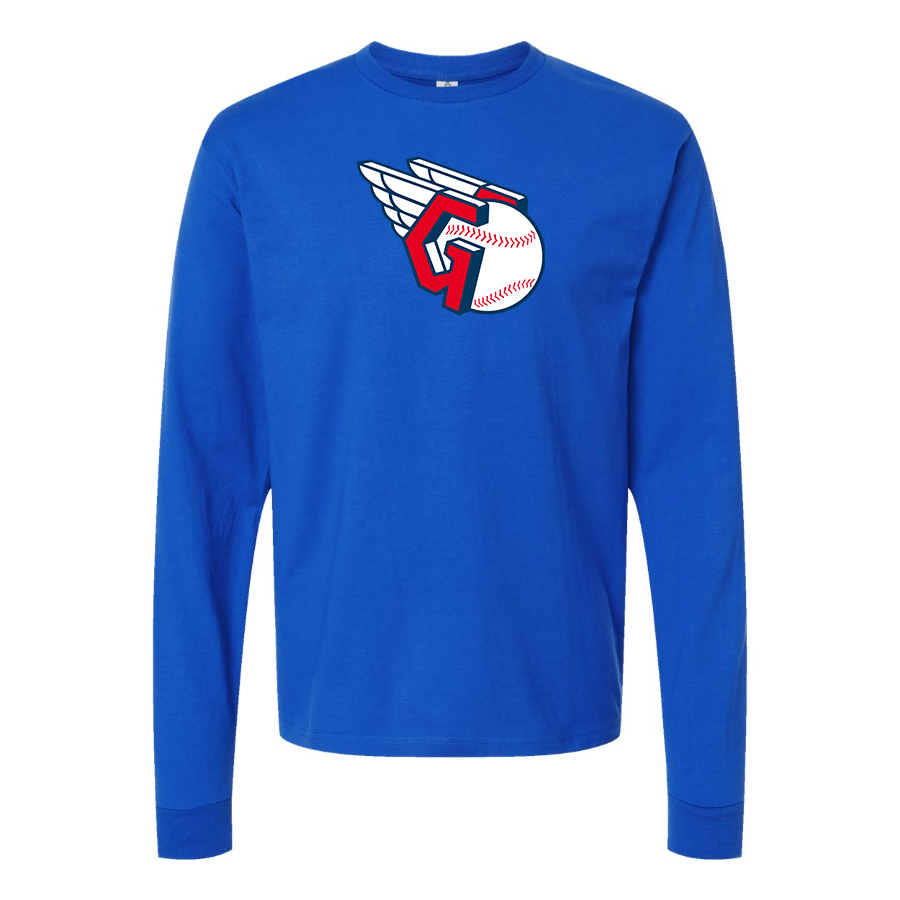 Youth Cleveland Guardians  Logo Long sleeves