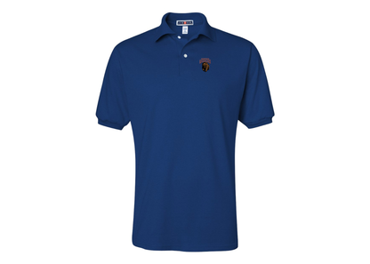 Men's Montana Grizzliesl JERZEES  SpotShield polo