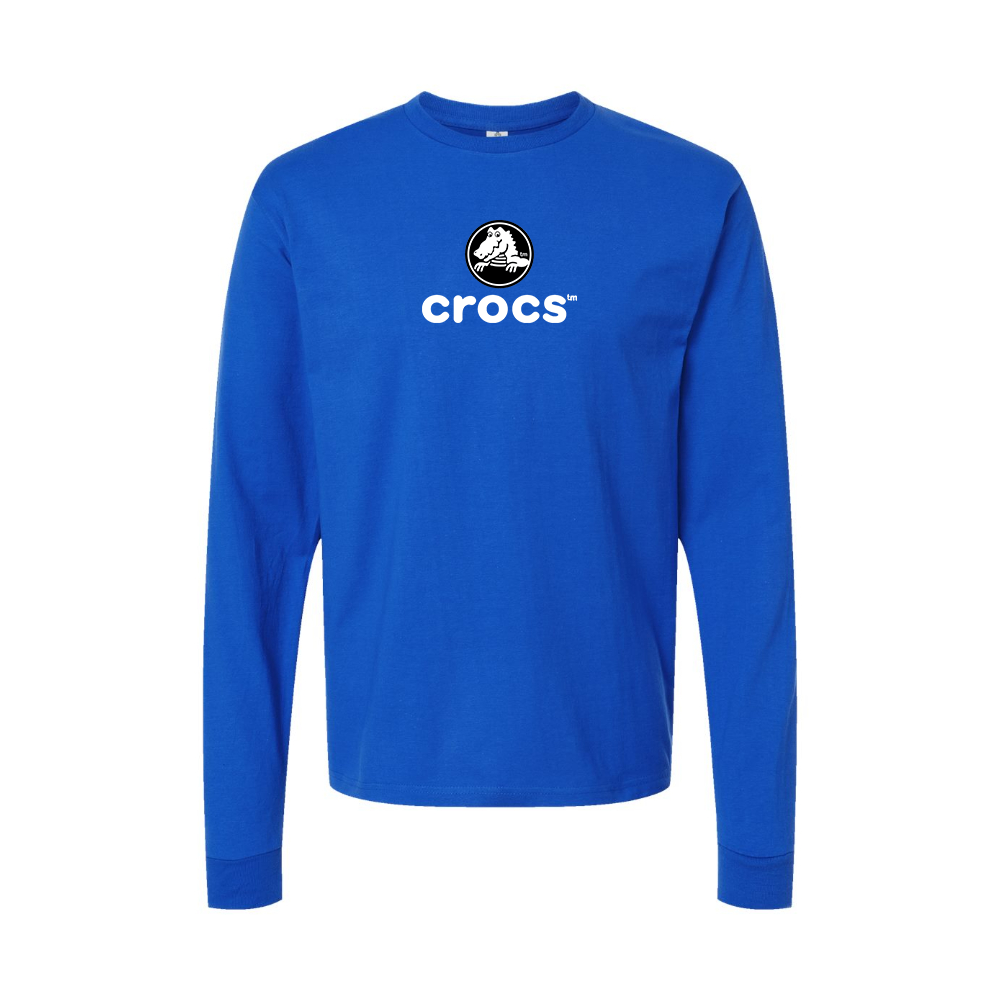 Men's Crocs Logo Long Sleeve T-Shirt