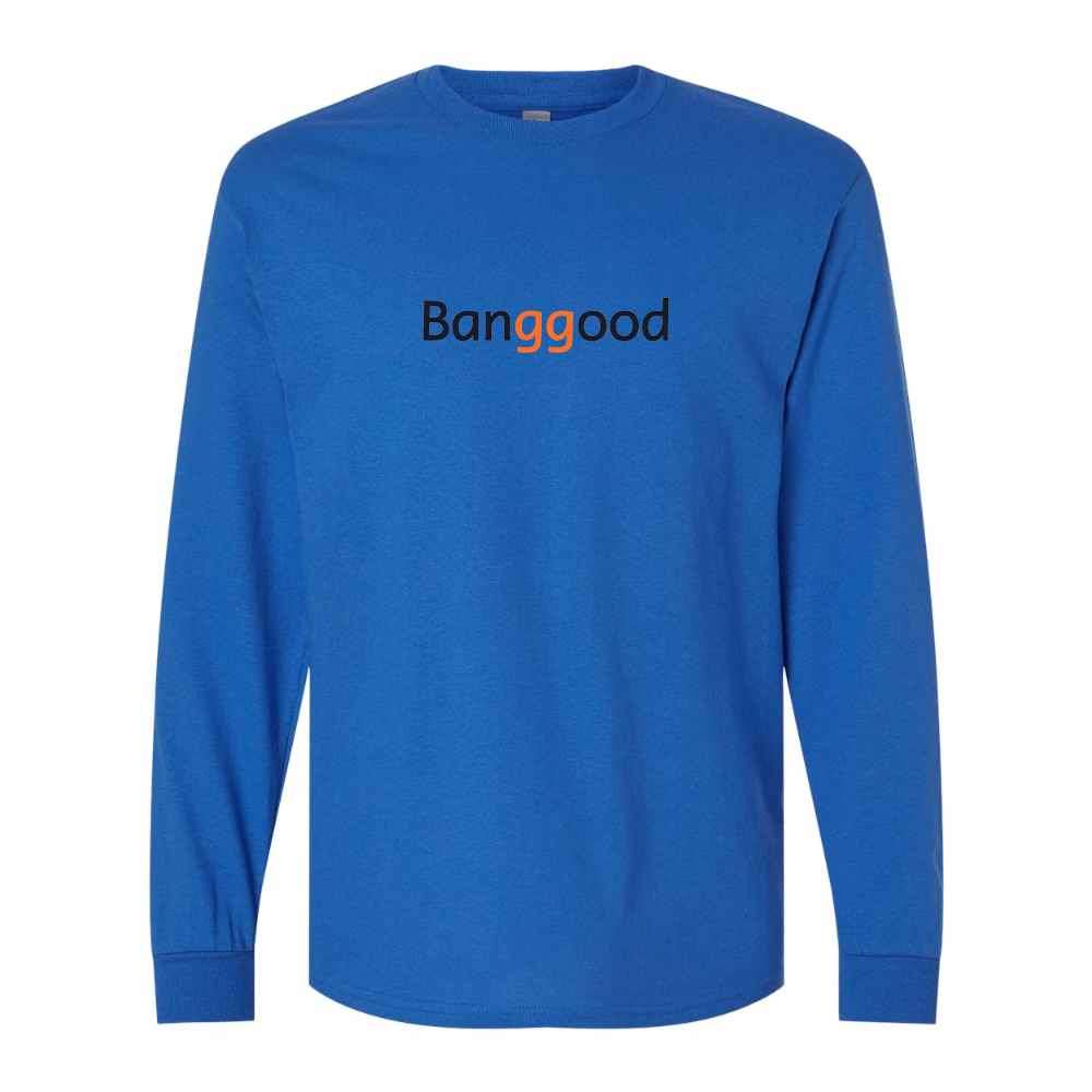 Men's  Banggood  Gildan Heavy Cotton Long Sleeve T-Shirt