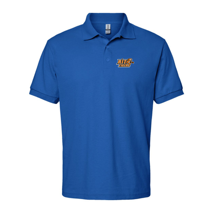Men's RIT Tigers Logo Gildan Dry Blend Jersey Polo
