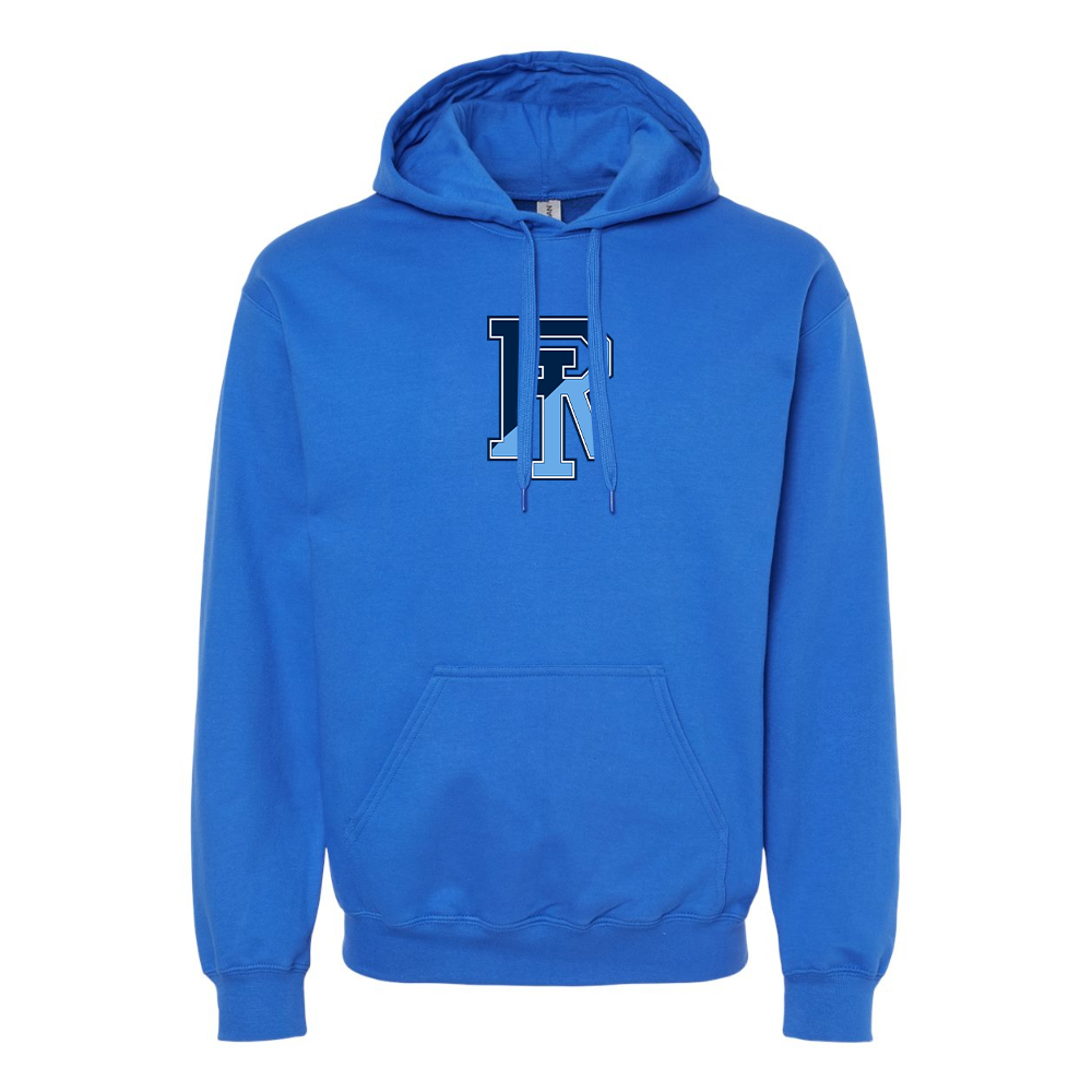 Men's Rhode Island Rams Logo Softstyle Midweight Hooded Sweatshirt