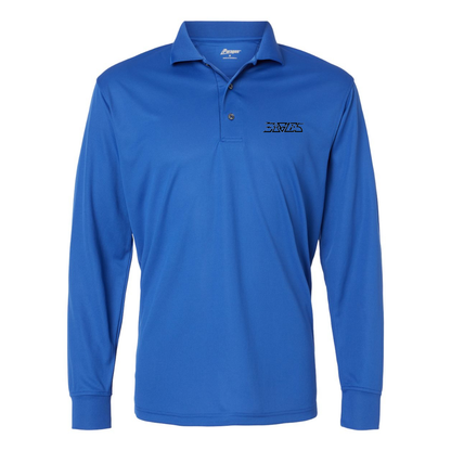 Men's Eagles Paragon Prescott Long Sleeve Polo
