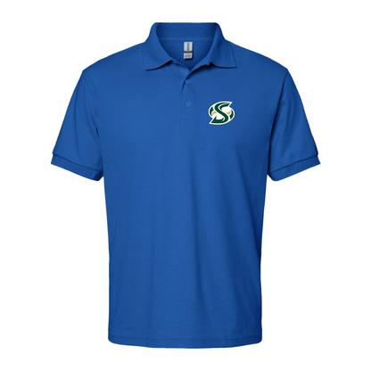 Men's Sacramento State Hornets Logo  Gildan Dry Blend Jersey Polo