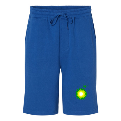 Men's  BP Oil Logo Independent Trading Co Midweight Fleece Shorts