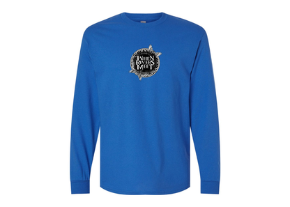Men's When Rivers Meet Gildan Heavy Cotton Long Sleeve T-Shirt