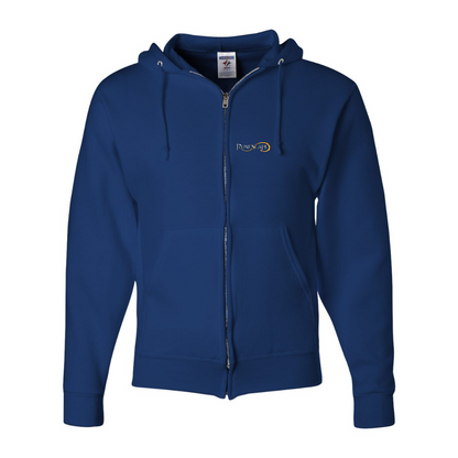 Men's Runescape Logo JERZEES NuBlend Full-Zip Hooded Sweatshirt
