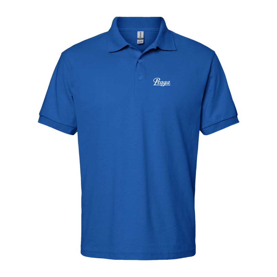 Men's Praga Logo Dry Blend Polo