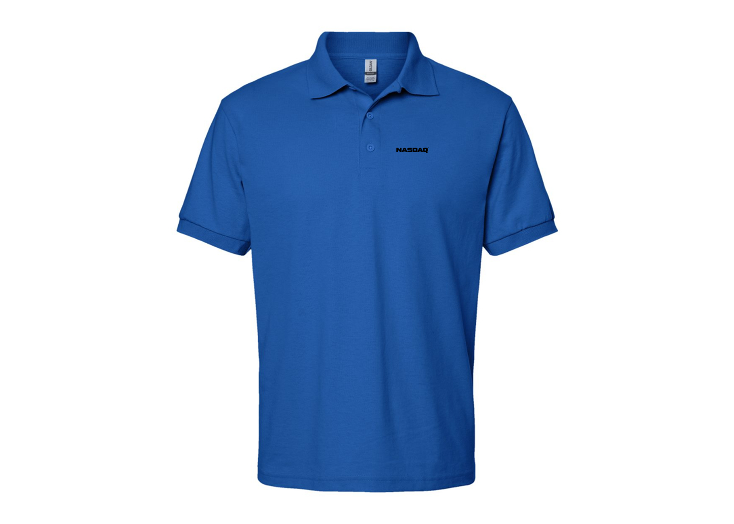 Men's Nasdaq Logo Gildan Dry Blend Jersey Polo