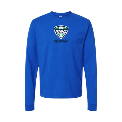 Men's Mid American Conference Logo Long Sleeve T-Shirt
