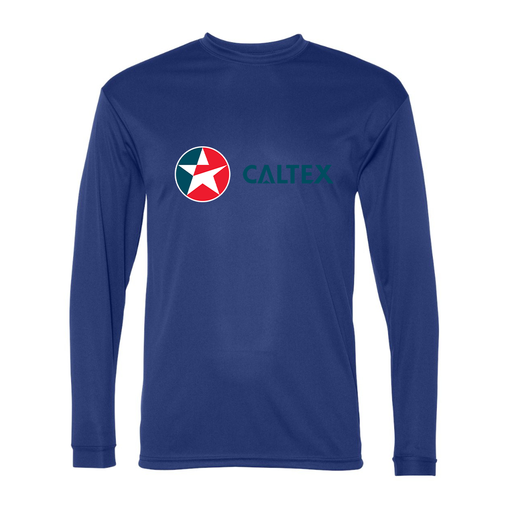 Men's Caltex Gas Station  Performance Long Sleeve T-Shirt